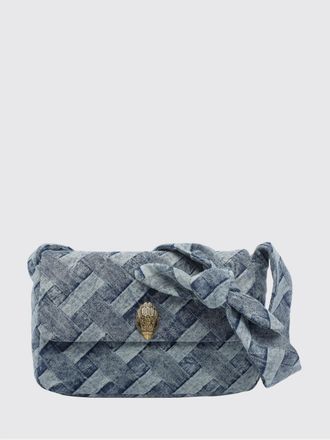 Kurt Geiger Borsa Kensington in denim intrecciato
