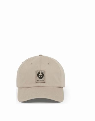 Belstaff Mens Phoenix Cap Beige - Cream/Brown - Size: OS