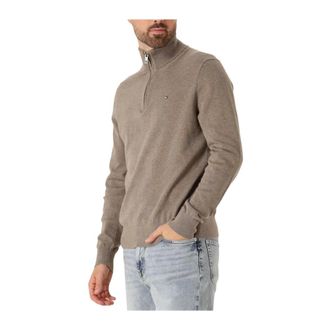 Tommy Hilfiger Heren, Truien, Bruin, Maat: XL Kasjmier