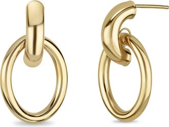 Bony Levy 14K Gold Circle Drop Earrings in 14K Yellow Gold at Nordstrom