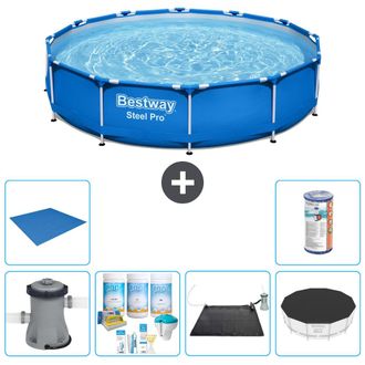 Bestway Piscina Bestway Steel Pro Redonda - 366x76 Cm - 8-piezas S21594