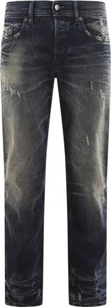 Diesel D-Finitive L.32 Broeken - Heren - Slim Fit Jeans - Blauw - W30 - Leer - Jeans