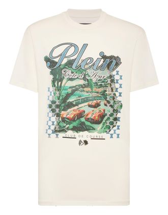 Philipp Plein T-Shirt Ronde Hals D Azur