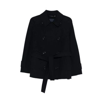 Max Mara Mujer, Abrigos, Negro, Talla: S