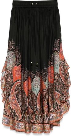 Zimmermann Rhiannon Maxi Skirt - Womens - Silk