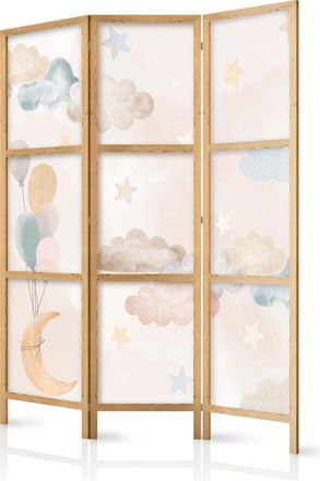 Artgeist Biombo Decorativo Artgeist Beige 135x172 Cm Madera Tela