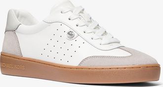 Michael Kors Scotty Leather Sneaker