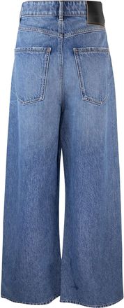Sportmax Womens Jeans Angri Midnight Blue Cotton