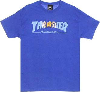 Thrasher Royal Heren Tee Argentina T-Shirt - Heren - T-shirts - Blauw - XL - Tops