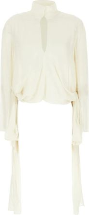 Alaia Mujer, Blusas y Camisas, Blanco, Talla: M