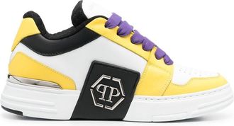 Philipp Plein Super Street low-top sneakers - unisex - Calf Leather/Calf Leather/Rubber - 40 - White
