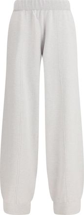 Fabiana Filippi Womens Trousers With Jewel Detail, Rain Fleece Wool