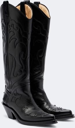 Gabriela Hearst Capitana leather cowboy boots