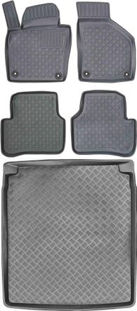 OEM Set Di Tappetini Per Auto E Tappetino Per Bagagliaio Per Volkswagen Passat B6 Berlina Dal 2005 Al 2010