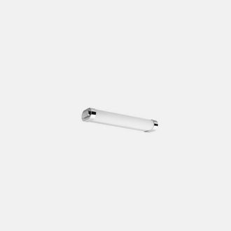 Netlighting Toi LED Bathroom Over Mirror Light Small Chrome IP44 6.7W 3000K in Silver