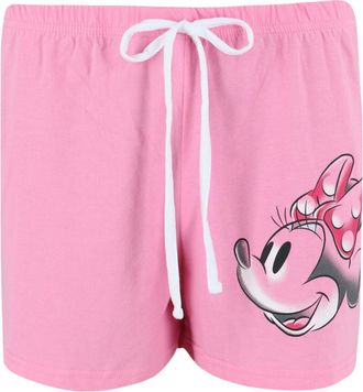 Jerry Leigh Womens Disney Minnie Mouse Shorts, XLarge, Pink