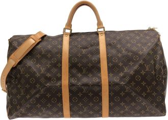Louis Vuitton Marron Monogram Monogram Boston Bag (Pre-Owned)