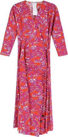 Max Mara Mxmcamino Midi Jurk - Dames - Casual kleedjes - Veelkleurig - 2XS - Katoen - Kleedjes