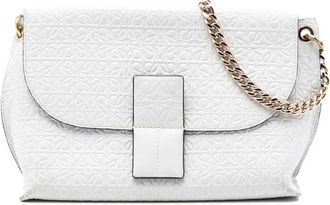 Loewe Pre-owned Loewe Leather Repeat Anagram Avenue Crossbody Ladies 521612