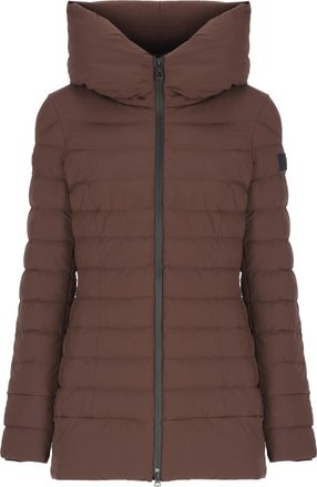 Peuterey Brown Campbell Hooded Quilted Jacket