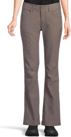 Prana Womens prAna Halle Pants II Moonrock Stretch Straight Leg Hiking GBO1374