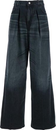 Haikure Zwarte Tencel Skinny Jeans - Dames - Loose Fit Jeans - Zwart - W27 - Katoen - Jeans
