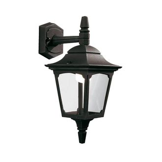 Netlighting Chapel Mini 1 Light Outdoor Wall Lantern Light Black IP44 E27
