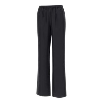 Loulou Studio Wide Trousers, female, Black, Size: XL Alera LDS Trousers