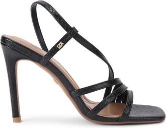 Kurt Geiger Womens Salome Sandals - Black - Size UK 8