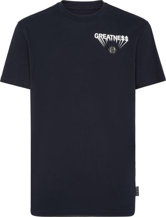 Philipp Plein Round Neck T-Shirt Greatness