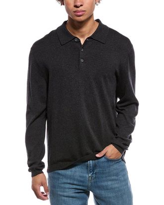 Weatherproof Vintage Weatherproof Vintage Cashmere-Blend Polo Sweater