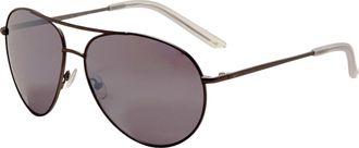 Nike Unisex 61 mm Grey Sunglasses
