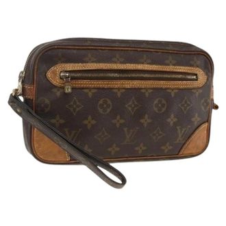 Louis Vuitton Pre-owned Marly Dragonne Clutch - - Pre-owned - Donna - Marrone - ONE SIZE