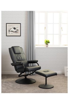 Seconique Ascot Recliner Chair & Footstool