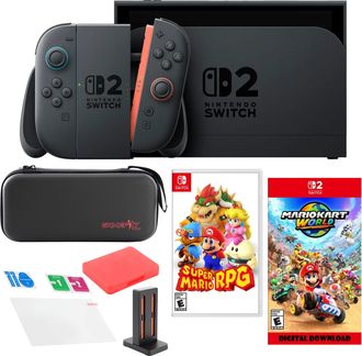 Nintendo Switch 2 MarioKart wtih RPG & Accessories Kit