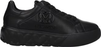 Love Moschino Liebe Moschino Sneakers Frauen Leder schwarz
