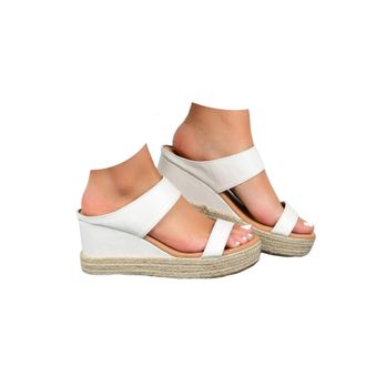 Generic Womens Espadrilles Wedge Sandals Slippers Summer Dressy Platform Sandals Comfortable Open Toe Wedges Sandal Casual Fashion Slip on Outdoor Vacation Be
