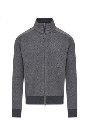 Belstaff KELBY ZIP CARDIGAN Size: 3XL, colour: GREY