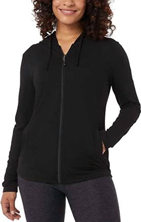 32 Degrees Womens Full Zip Hoodie - 2-Pack In Black/ht Slate
