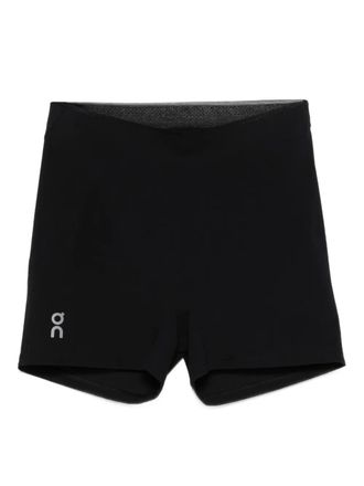 On Running logo-detail shorts - Black