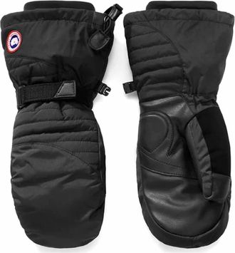 Canada Goose Womens Arctic Down Mitts In Black