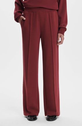 Varley The Wide Leg 30-Inch Pants in New Maroon at Nordstrom, Size X-Small