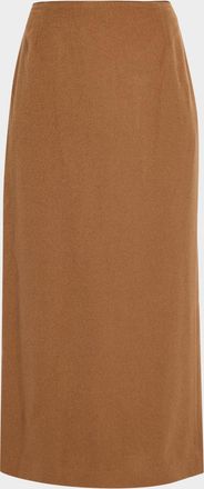 Lafayette 148 New York Cashmere-Blend Midi Pencil Skirt