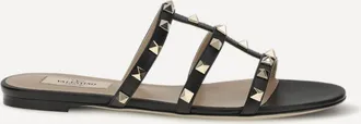 Valentino Garavani Sandali slide Rockstud Woman 40