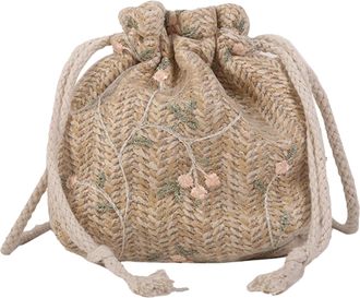 Generic Bucket Bag - Summer Beach Purse, Lightweight Hobo Bucket Handbag For Vacation Travel Picnic Shopping, Multipurpose Everyday Carry, Stylish Casual Tote