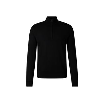 Bogner Ouri Virgin Wool Troyer for men - Black - XXL