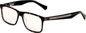 John Varvatos Mens 56 mm Brown Opticals