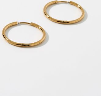Simons Womens Minimalist fine Hoop Earrings