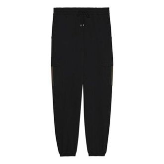 Gucci Cotton Jersey Jogging Pant With Web Black 752189-XJFQV-1043
