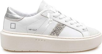 D.A.T.E. D. A.T. E. Date Hill Low Sneakers in White/Silver color